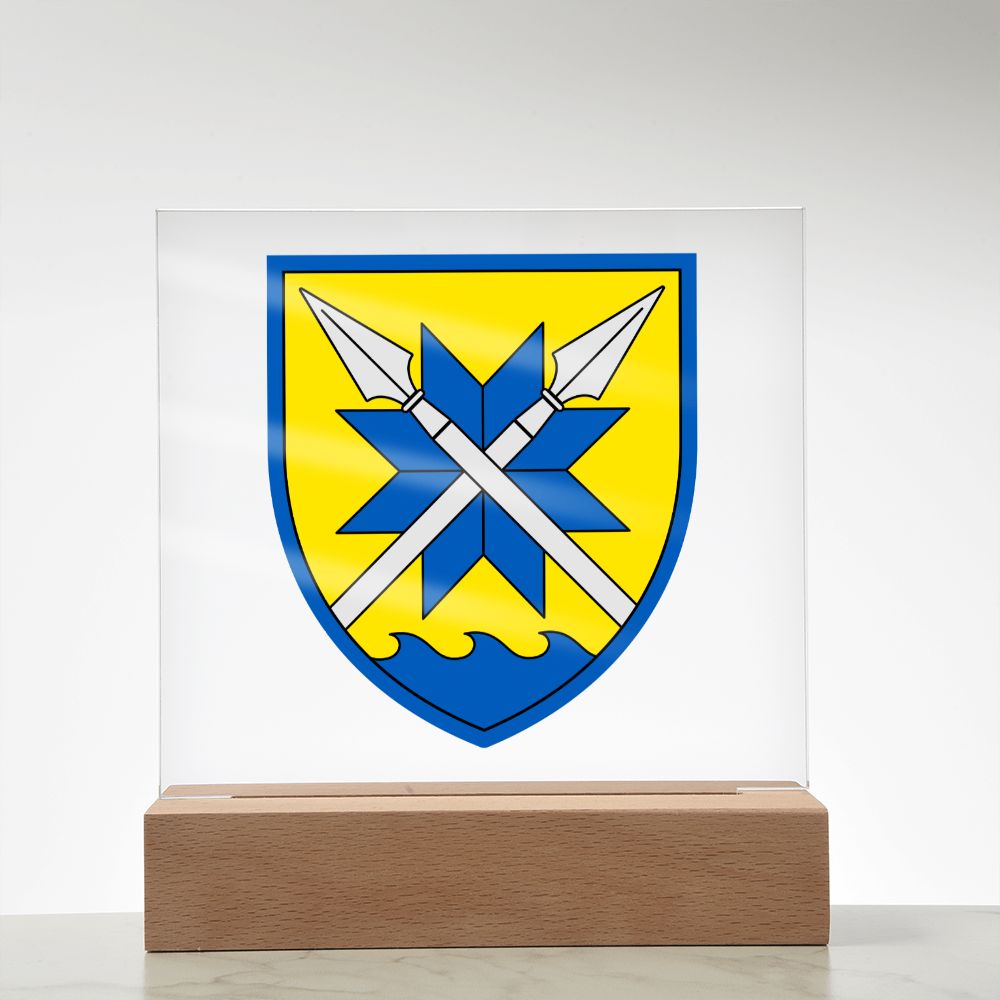 56th Motorized Infantry Brigade (Ukraine) - Square Acrylic Plaque