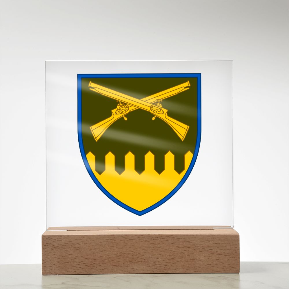 92nd Mechanized Brigade (Ukraine) - Square Acrylic Plaque