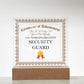 World's Greatest Security Guard - Square Acrylic Plaque
