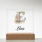 Lisa 01 - Square Acrylic Plaque