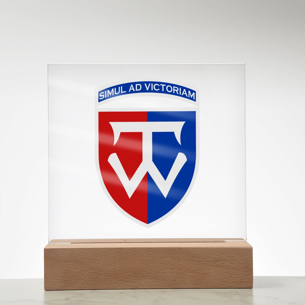 58th Motorized Infantry Brigade (Ukraine) - Square Acrylic Plaque