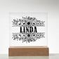 Linda v2 - Square Acrylic Plaque