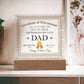 World's Greatest Dad - Square Acrylic Plaque