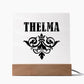 Thelma v01 - Square Acrylic Plaque