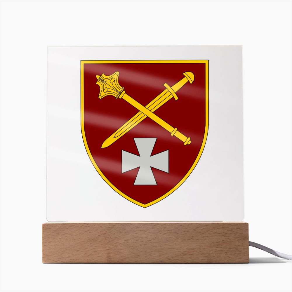 Operational Command West (Ukraine) - Square Acrylic Plaque