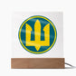 Marine Infantry (Ukraine) - Square Acrylic Plaque