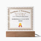 World's Greatest Doberman Pinscher Mom - Square Acrylic Plaque