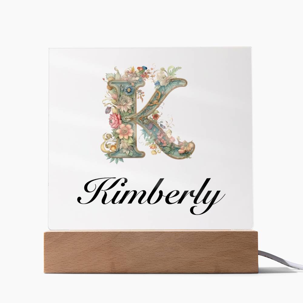 Kimberly 01 - Square Acrylic Plaque