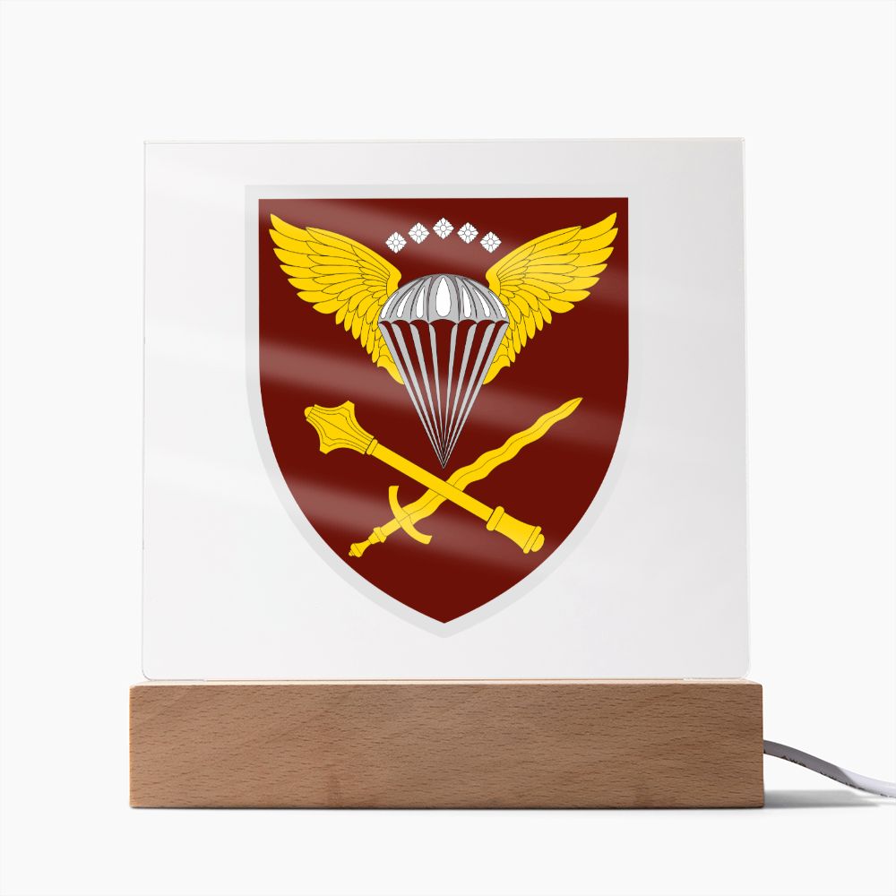 Air Assault Forces Command (Ukraine) - Square Acrylic Plaque