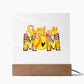 Softball Mom - Square Acrylic Plaque