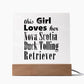 Nova Scotia Duck Tolling Retriever - Square Acrylic Plaque