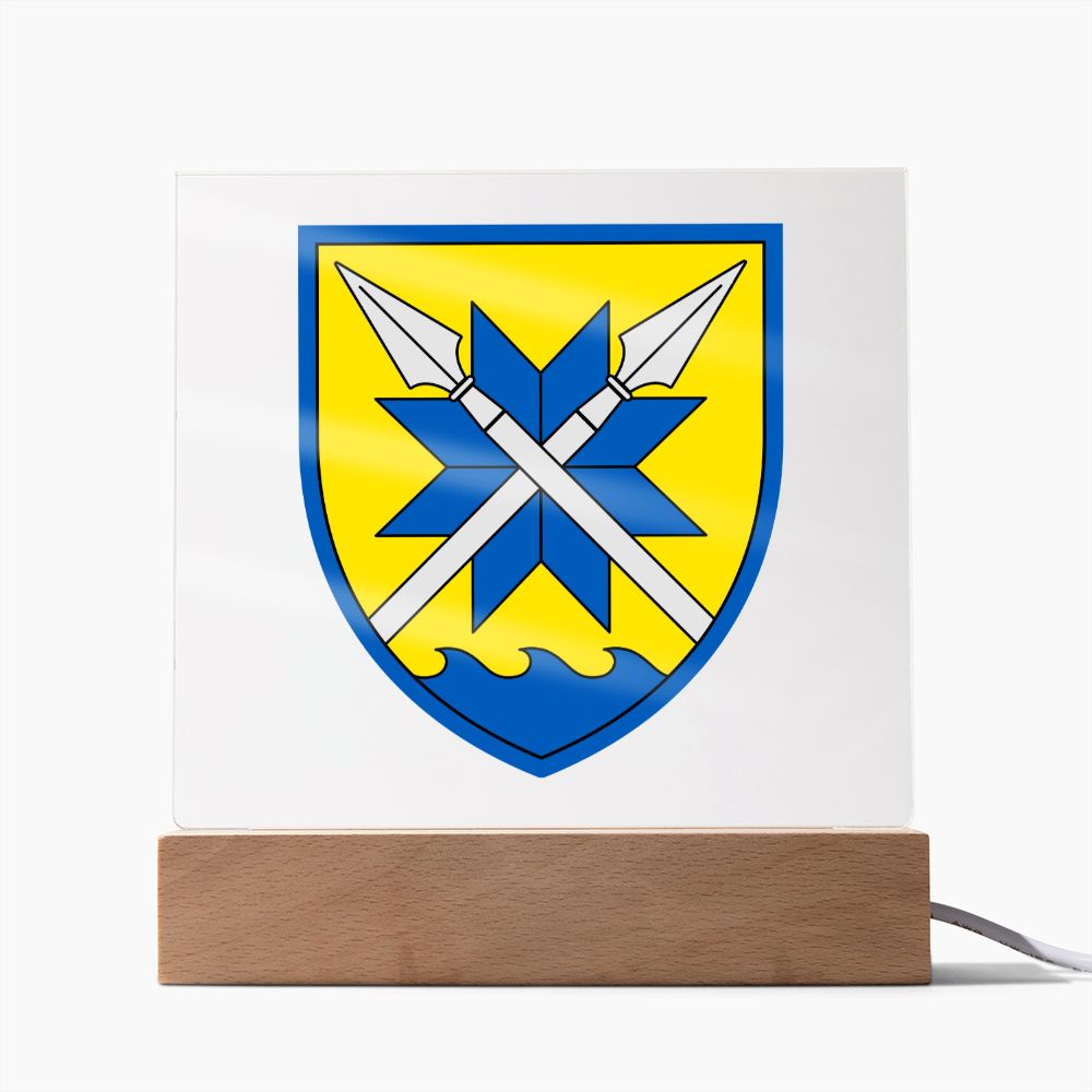 56th Motorized Infantry Brigade (Ukraine) - Square Acrylic Plaque