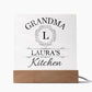 Grandma Laura's Kitchen - Square Acrylic Plaque