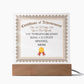 World's Greatest King Charles Spaniel Mom - Square Acrylic Plaque