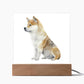 Dog Lover Collection (Watercolor) 02 - Square Acrylic Plaque