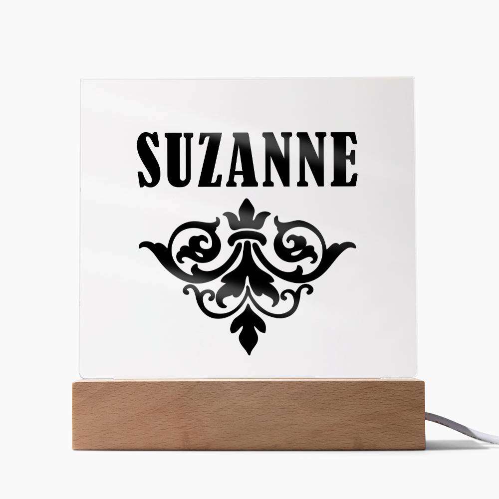 Suzanne v01 - Square Acrylic Plaque