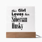 Siberian Husky - Square Acrylic Plaque