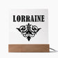 Lorraine v01 - Square Acrylic Plaque