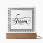 Groom (Black) - Square Acrylic Plaque