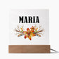 Maria v3 - Square Acrylic Plaque
