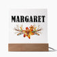 Margaret v3 - Square Acrylic Plaque
