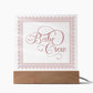 Babe Crew (Rose) - Square Acrylic Plaque