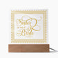 Sister of the Bride (Gold) - Square Acrylic Plaque