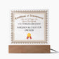 World's Greatest Golden Retriever Owner - Square Acrylic Plaque