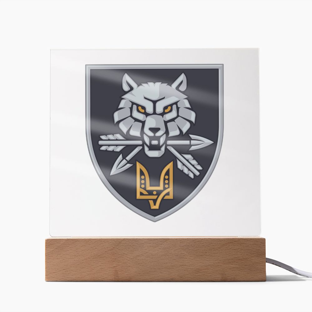 Special Operations Forces Command (Ukraine) - Square Acrylic Plaque