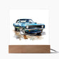 Muscle Car 12 - Square Acrylic Plaque