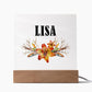 Lisa v3 - Square Acrylic Plaque