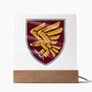 95th Air Assault Brigade (Ukraine) - Square Acrylic Plaque