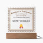 World's Greatest New Yorker - Square Acrylic Plaque