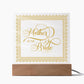 Mother of the Bride (Gold) - Square Acrylic Plaque