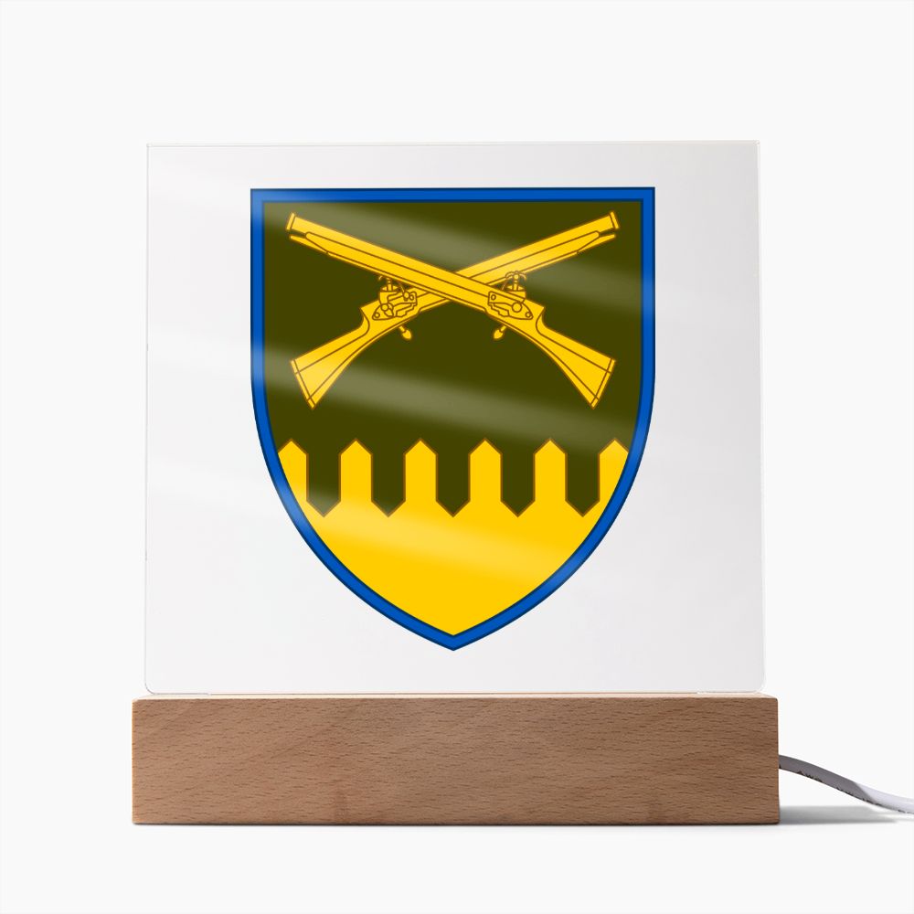 92nd Mechanized Brigade (Ukraine) - Square Acrylic Plaque