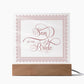 Son of the Bride (Rose) - Square Acrylic Plaque