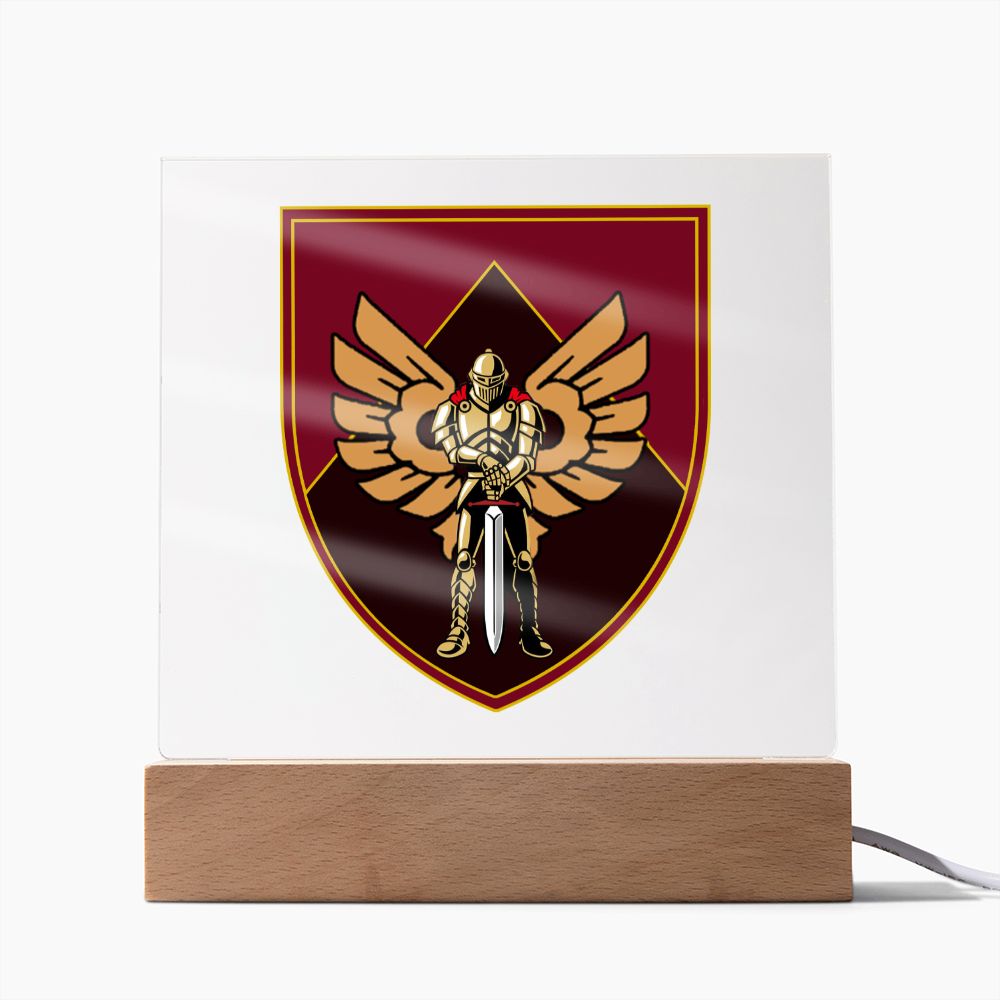 46th Air Assault Brigade (Ukraine) - Square Acrylic Plaque