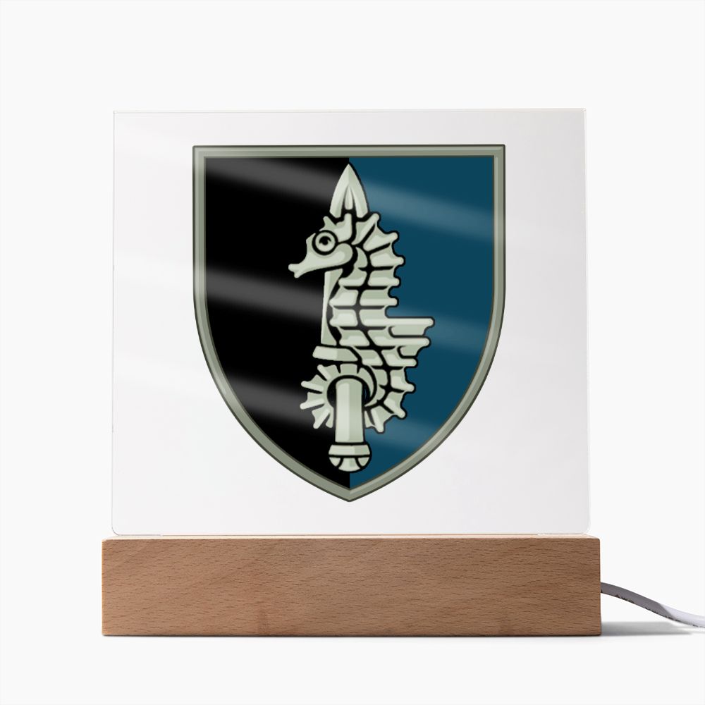 73rd Maritime Special Operations Center (Ukraine) - Square Acrylic Plaque