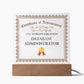 World's Greatest Database Administrator - Square Acrylic Plaque