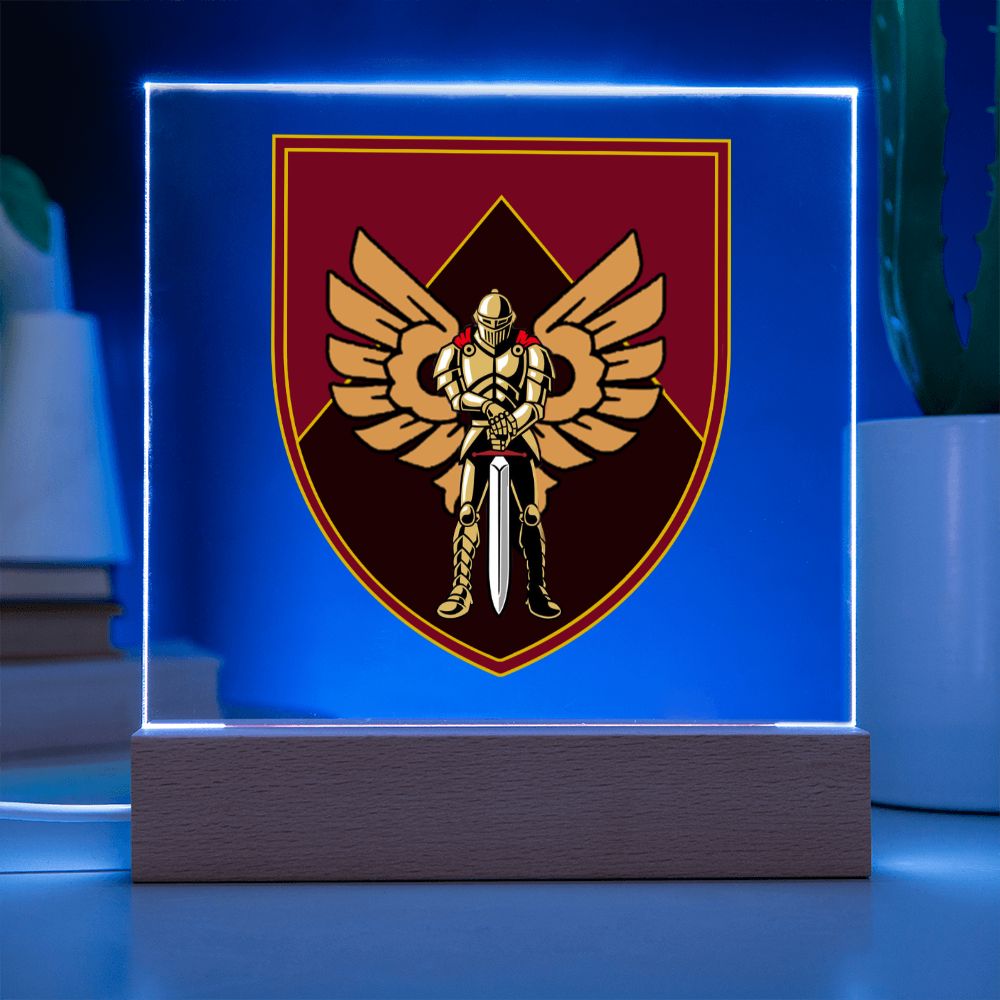 46th Air Assault Brigade (Ukraine) - Square Acrylic Plaque