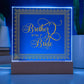 Brother of the Bride (Gold) - Square Acrylic Plaque