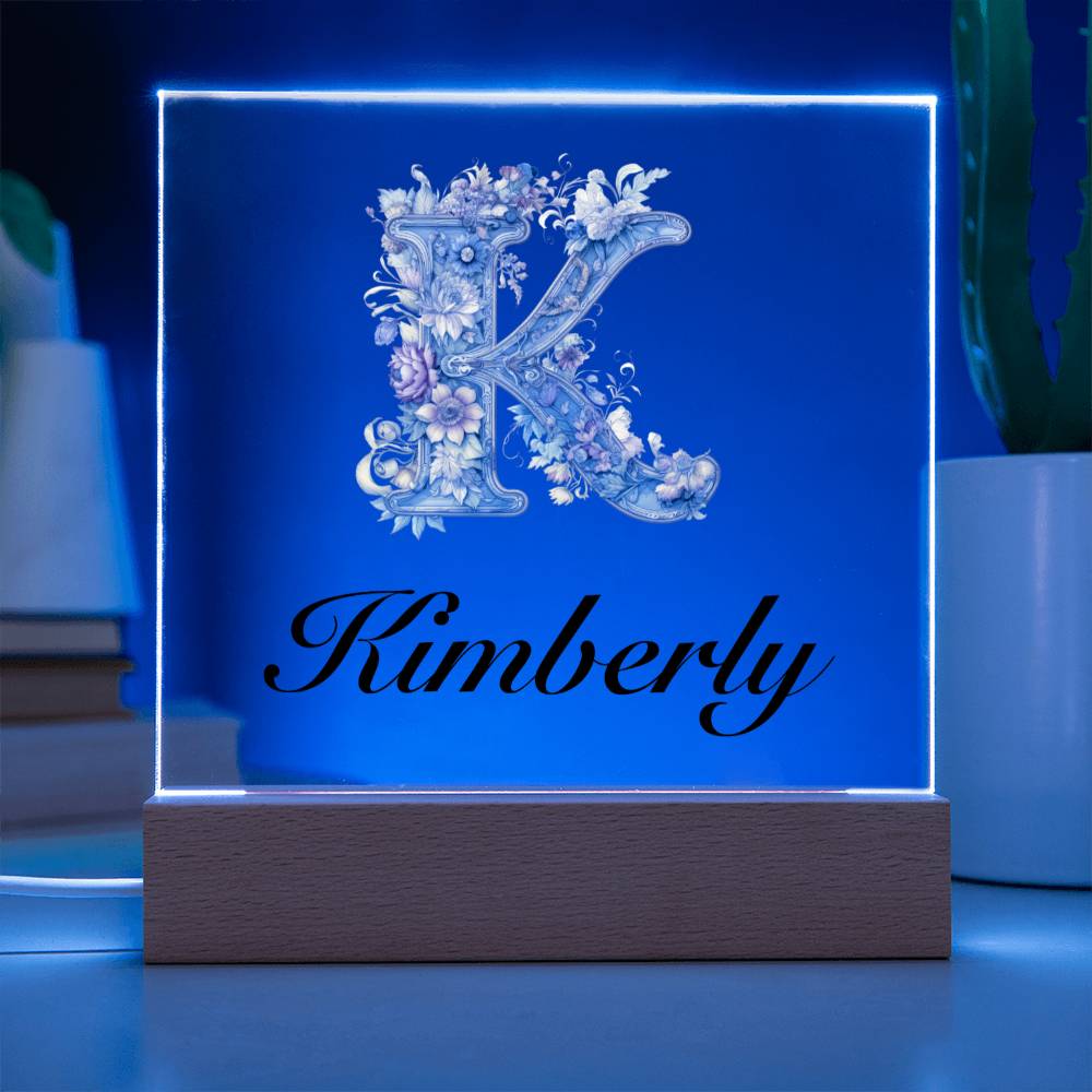 Kimberly 01 - Square Acrylic Plaque