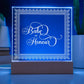 Babe of Honour (White) - Square Acrylic Plaque