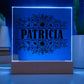 Patricia v2 - Square Acrylic Plaque
