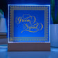 Groom Squad (Gold) - Square Acrylic Plaque