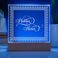 Matron of Honor (White) - Square Acrylic Plaque