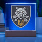 Special Operations Forces Command (Ukraine) - Square Acrylic Plaque