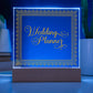 Wedding Planner (Gold) - Square Acrylic Plaque