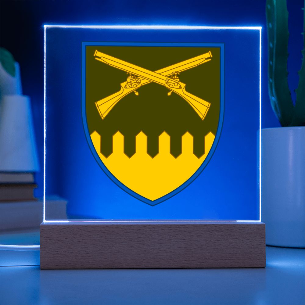 92nd Mechanized Brigade (Ukraine) - Square Acrylic Plaque