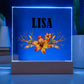 Lisa v3 - Square Acrylic Plaque